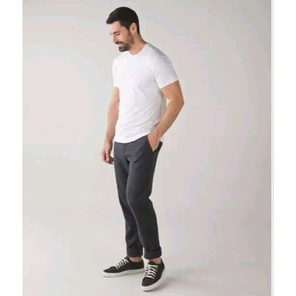 Lululemon Commission Pant Gray Men's Size 32 Gray 30" Inseam - Picture 1 of 10